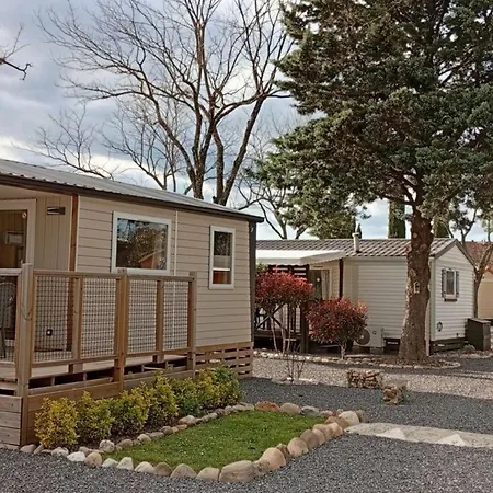 Mobil 32m² Avec Terrasse Pour 4 Personnes A - Api-1-52-404 Camping Anduze