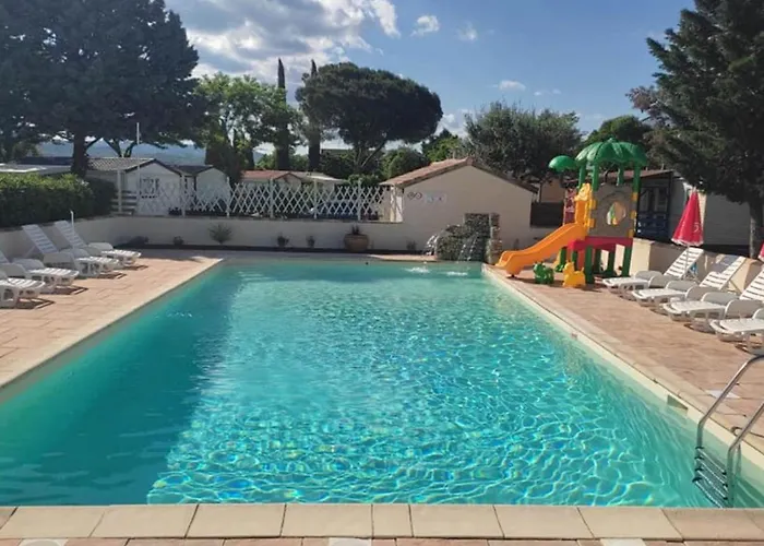 Mobil 32m² Avec Terrasse Pour 4 Personnes A - Api-1-52-404 Anduze